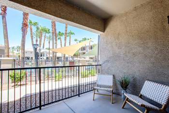 Personal balconies with exterior storage